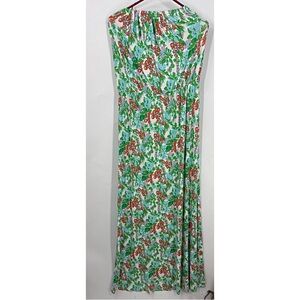 Lilly Pulitzer Marlisa Mini Bee In Your Bonnet Floral Jersey Maxi Dress  L